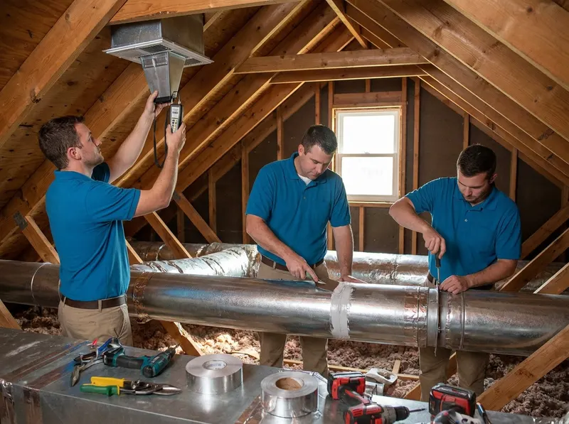 Ductwork Repair and Airflow Balancing in Seymour, TN